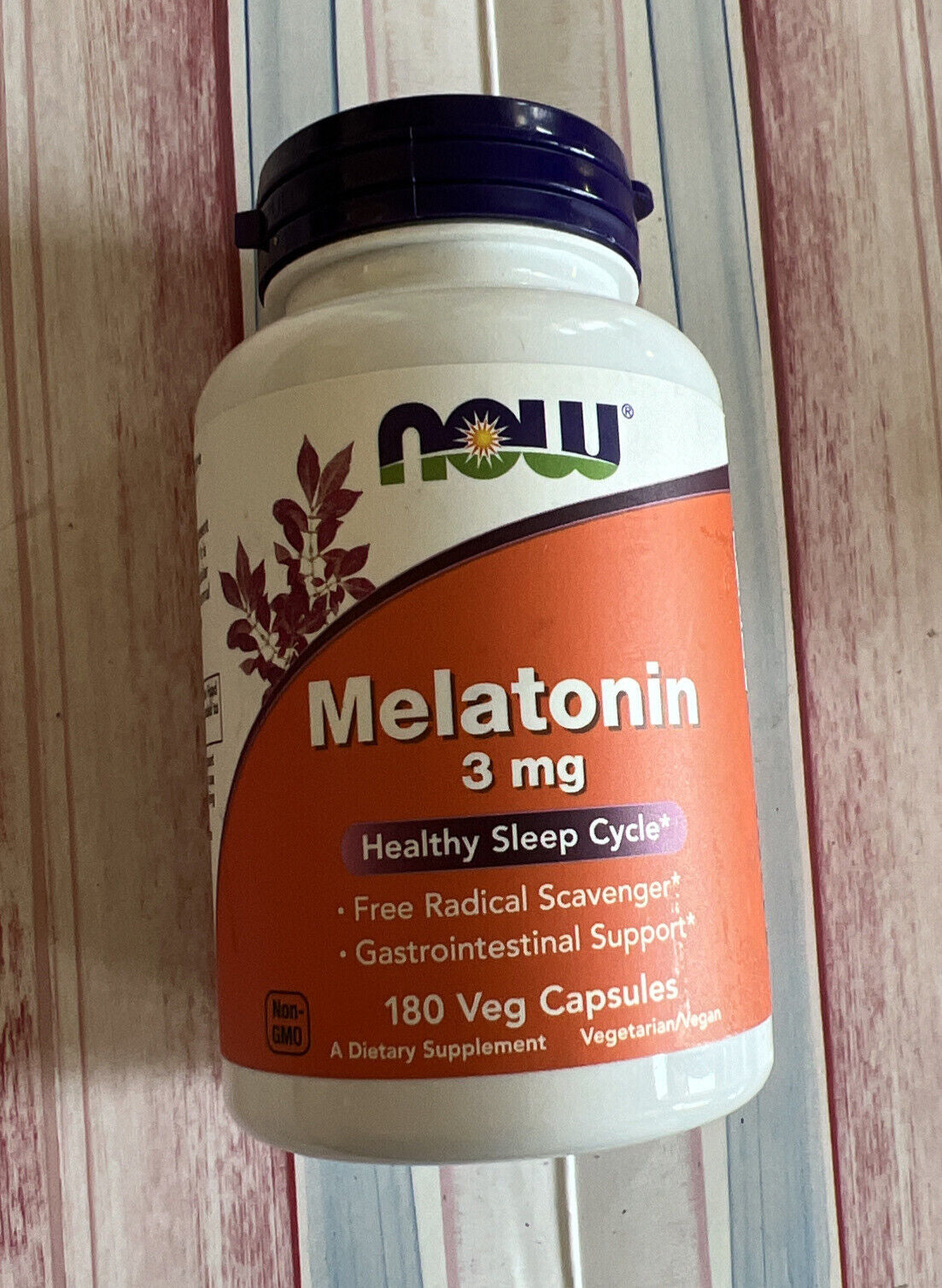 Now Foods Melatonin 3 MG - 180 Capsules