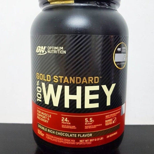 Gold Standard - Whey Protein Powder Double Rich Chocolate 2 Pound