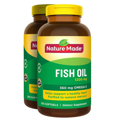 Fish Oil 1200 Mg., 400 Softgels