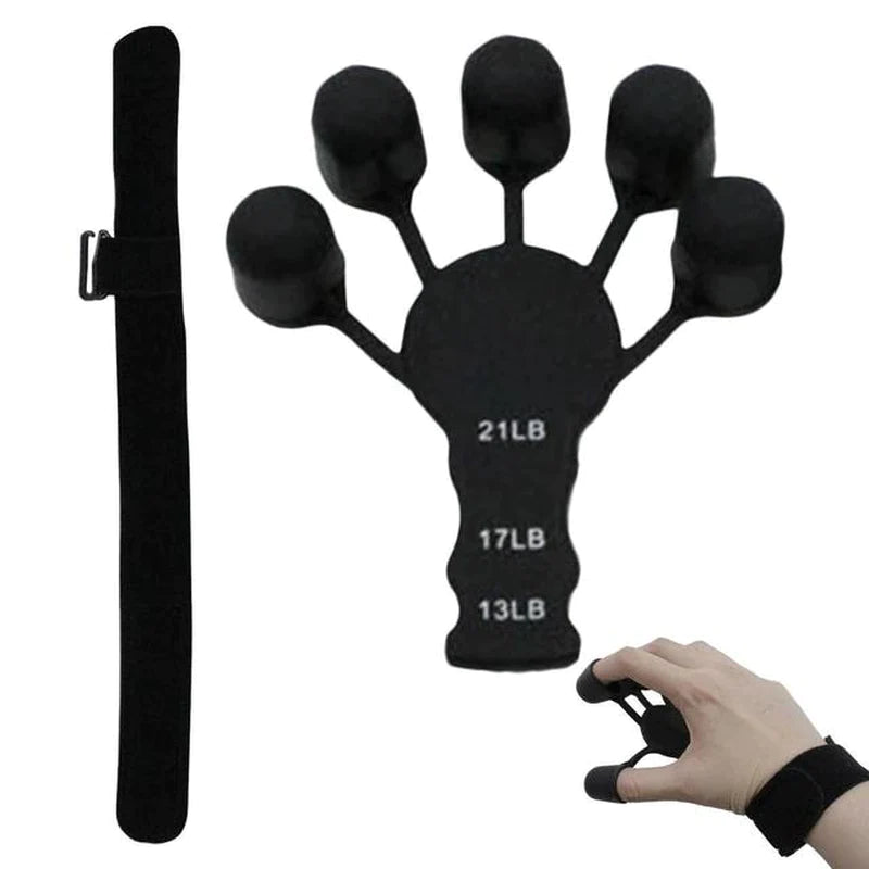 Silicone Gripster Grip Strengthener Finger Stretcher Hand Grip Trainer Gym Fitness Training and Exercise Dropshipping